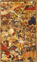 Scène de bataille