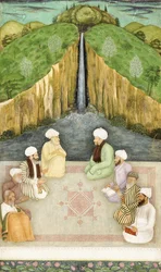 Sages en discussion religieuse