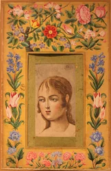 Jeune beauté, Iran, 1740-1750
