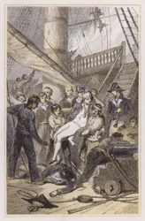 Mort de Nelson à Trafalgar