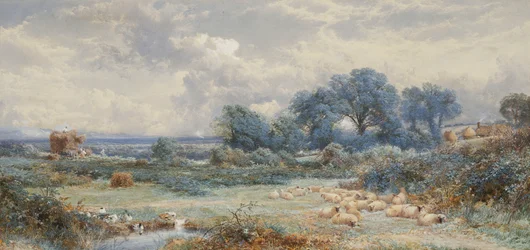Vue sur Holmwood Common, Surrey