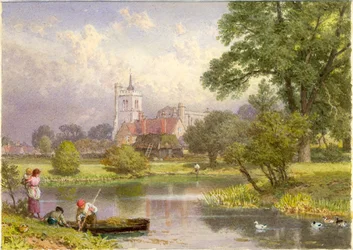 Elstow, Bedfordshire (lieu de naissance de John Bunyan)