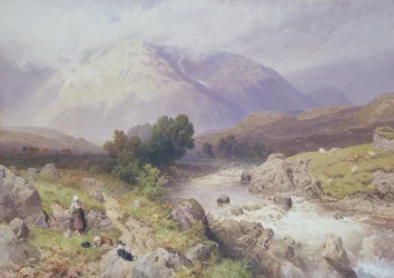 Scène des Highlands près de Dalmally, Argyll