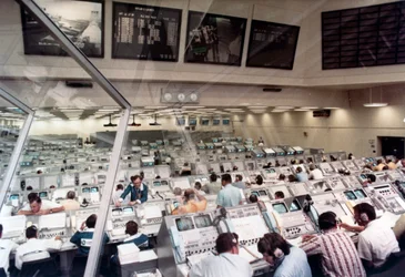 Le lancement de Skylab 2, Centre spatial Kennedy, Floride, États-Unis, 1973