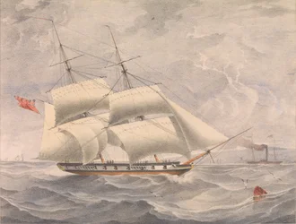 La brig-sloop HMS 