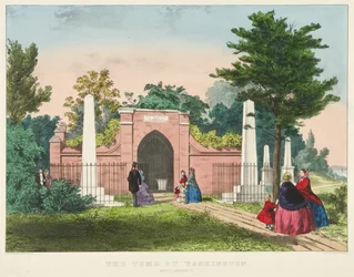 Le tombeau de Washington, Mount Vernon, Virginie