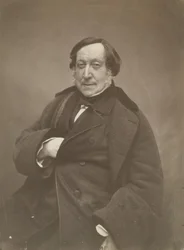 Gioacchino Rossini, mars 1856