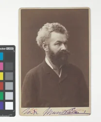 Mihály von Munkácsy (en réalité Michael Leo Lieb, 1844-1900), peintre (signé)