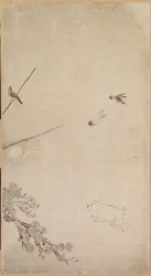 Chiots, moineaux et chrysanthèmes, 1754-1799