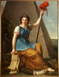La Liberté. Allégorie de la Liberté sous les traits d