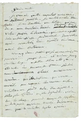 Lettre à Joséphine de Beauharnais