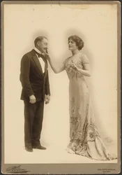 [John Drew, Jr. et femme]