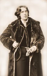 Oscar Wilde (1854 - 1900) vers 1882 par Napoleon Sarony (1821 - 1896)