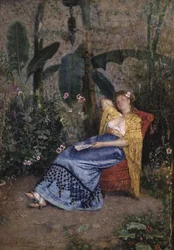 Sieste dans le Jardin