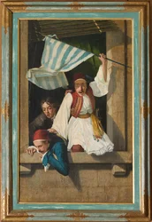 Scène de la Révolution grecque