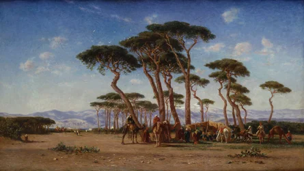 Un campement arabe
