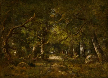 Scène forestière (1874)
