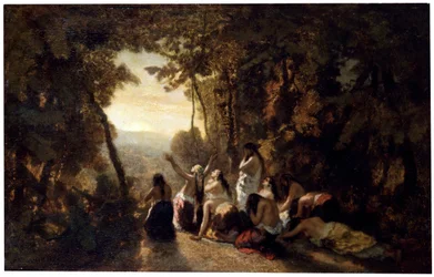 La Lamentation de la fille de Jephté, 1846