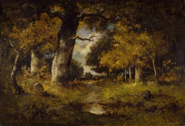 Scène boisée, 1876