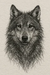 Dessin détaillé d