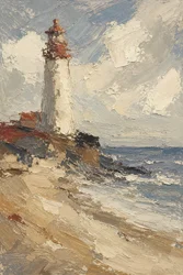 Phare côtier robuste
