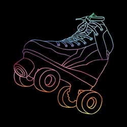Roller coloré