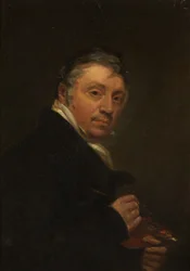 Autoportrait au chevalet