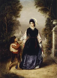 La dame généreuse, 1874