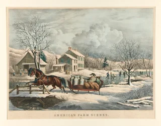 Scènes de ferme américaine. / No.4