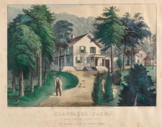 Ferme de Chappaqua, comté de Westchester, New York