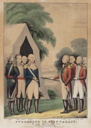 Reddition de Cornwallis : à York-Town Va. Oct. 1781
