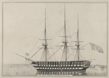 Navire américain North Carolina, 102 canons