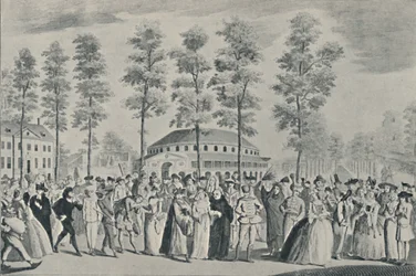 Le bal du jubilé aux jardins de Ranelagh, 26 avril 1749
