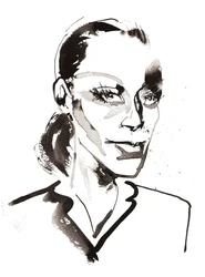 Ingrid Thulin, 2025 (encre)