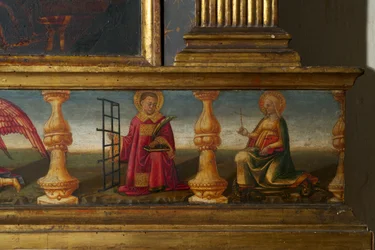 Détail du Couronnement de la Vierge