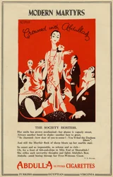 Cigarettes Abdulla, 1927