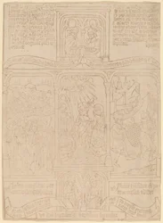 Le Baptême du Christ; Pharaon traversant la mer Rouge; Josué et Caleb