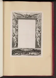 Illustration de Bordure avec le Ciel et l