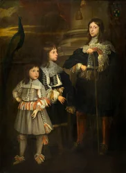 Portrait de trois enfants
