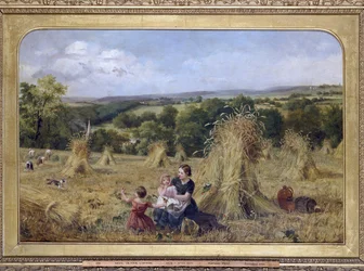 Le Champ de moisson, 1857 - 1858