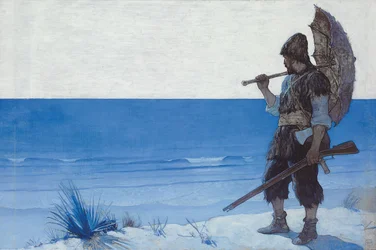Robinson Crusoé : Page de garde