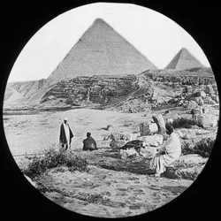 Les Grandes Pyramides, Gizeh, Égypte