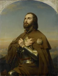 Eberhard (1445-96), Duc de Wurtemberg, en pèlerin en Terre Sainte