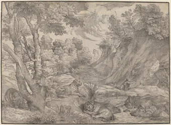 Saint Jérôme dans le désert