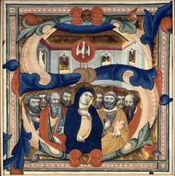 Initiale historiée 