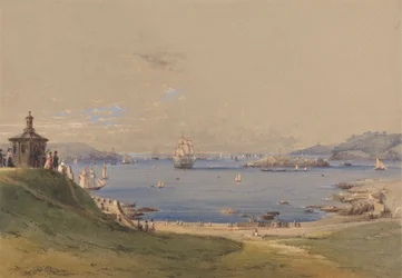 Plymouth Sound depuis le Hoe