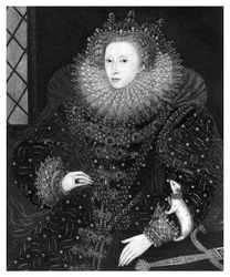 La reine Élisabeth, le portrait à l