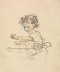 Enfant assis