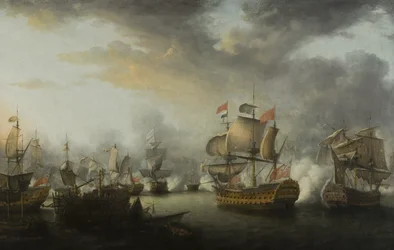La fin de la bataille des Saints, vers 1782
