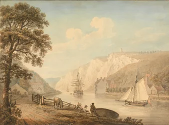 La rivière Avon : avec des navires de passage